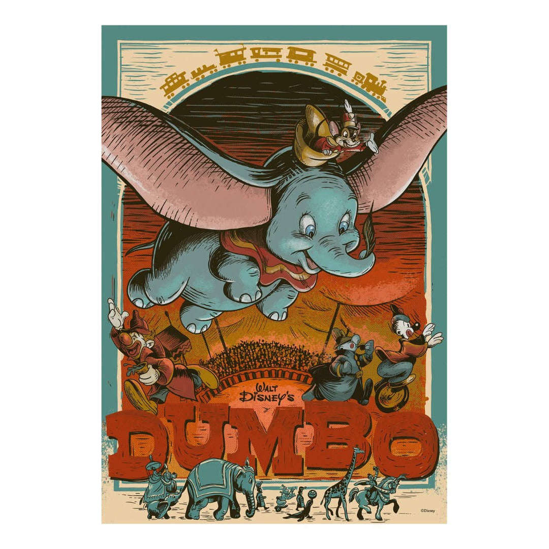 Toys N Tuck:Ravensburger 300 Piece Puzzle Disney 100th Anniversary Dumbo,Ravensburger