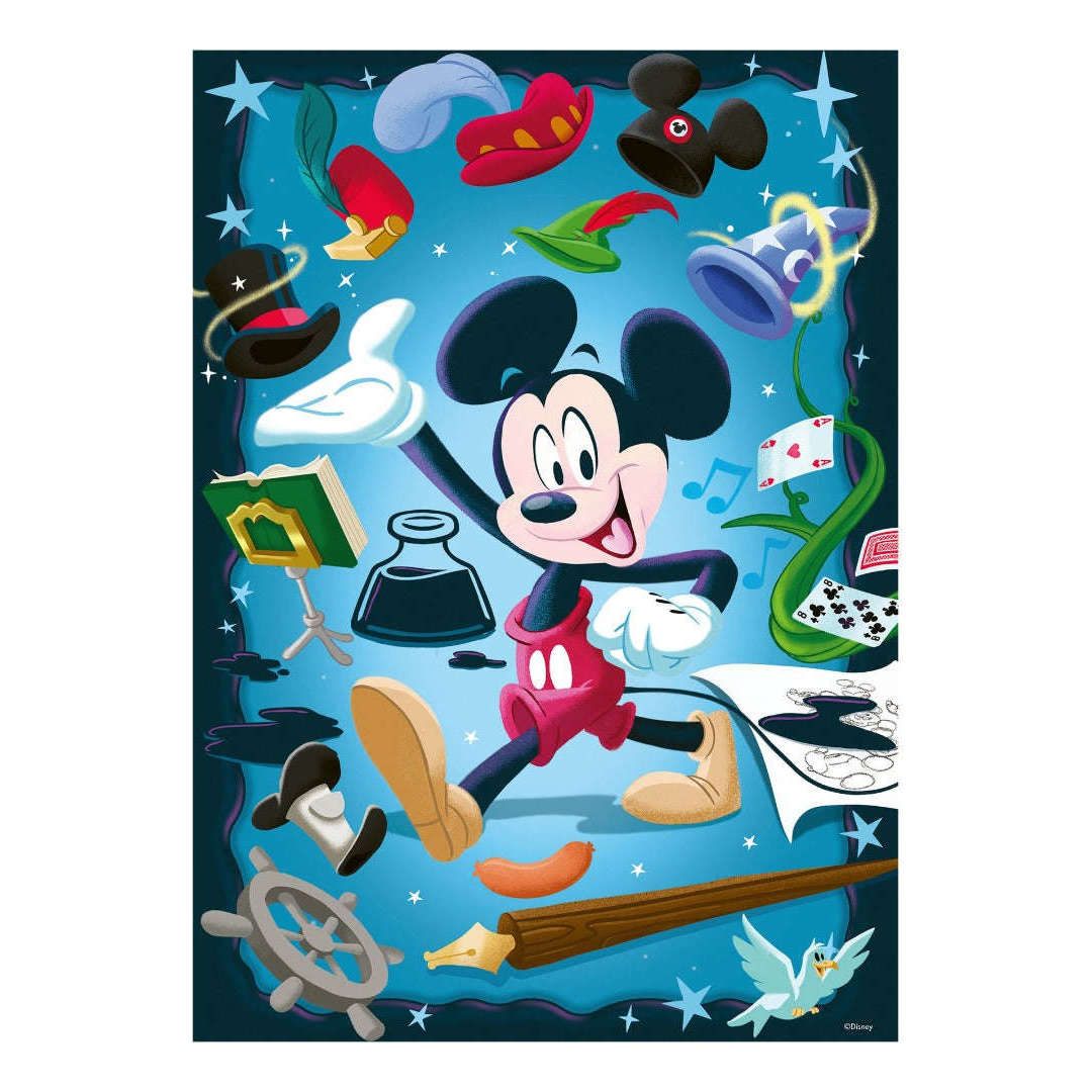 Toys N Tuck:Ravensburger 300 Piece Puzzle Disney 100th Anniversary Mickey Mouse,Ravensburger