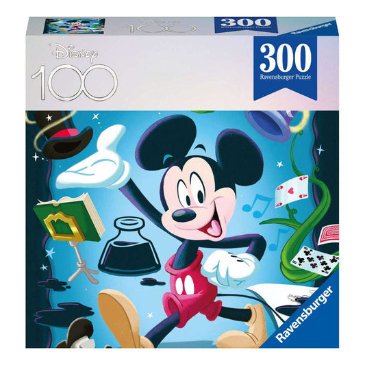 Toys N Tuck:Ravensburger 300 Piece Puzzle Disney 100th Anniversary Mickey Mouse,Ravensburger