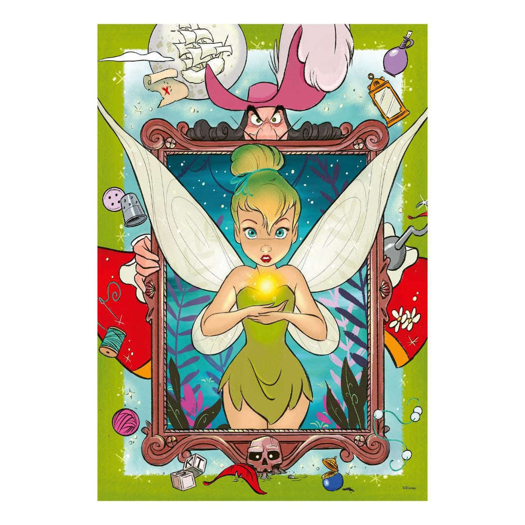 Toys N Tuck:Ravensburger 300 Piece Puzzle Disney 100th Anniversary Tinkerbell,Ravensburger