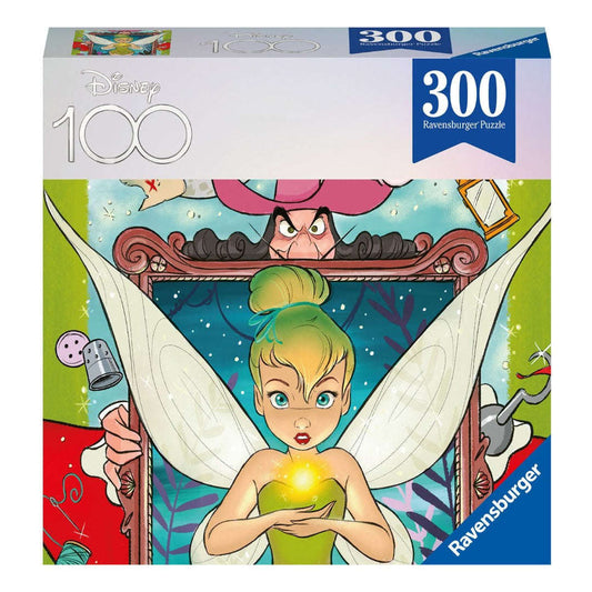 Toys N Tuck:Ravensburger 300 Piece Puzzle Disney 100th Anniversary Tinkerbell,Ravensburger