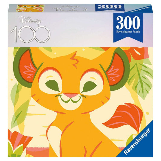 Toys N Tuck:Ravensburger 300 Piece Puzzle Disney 100th Anniversary Simba,Ravensburger