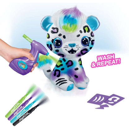 Toys N Tuck:Airbrush Plush - Wildcat Leopard,Airbrush Plush