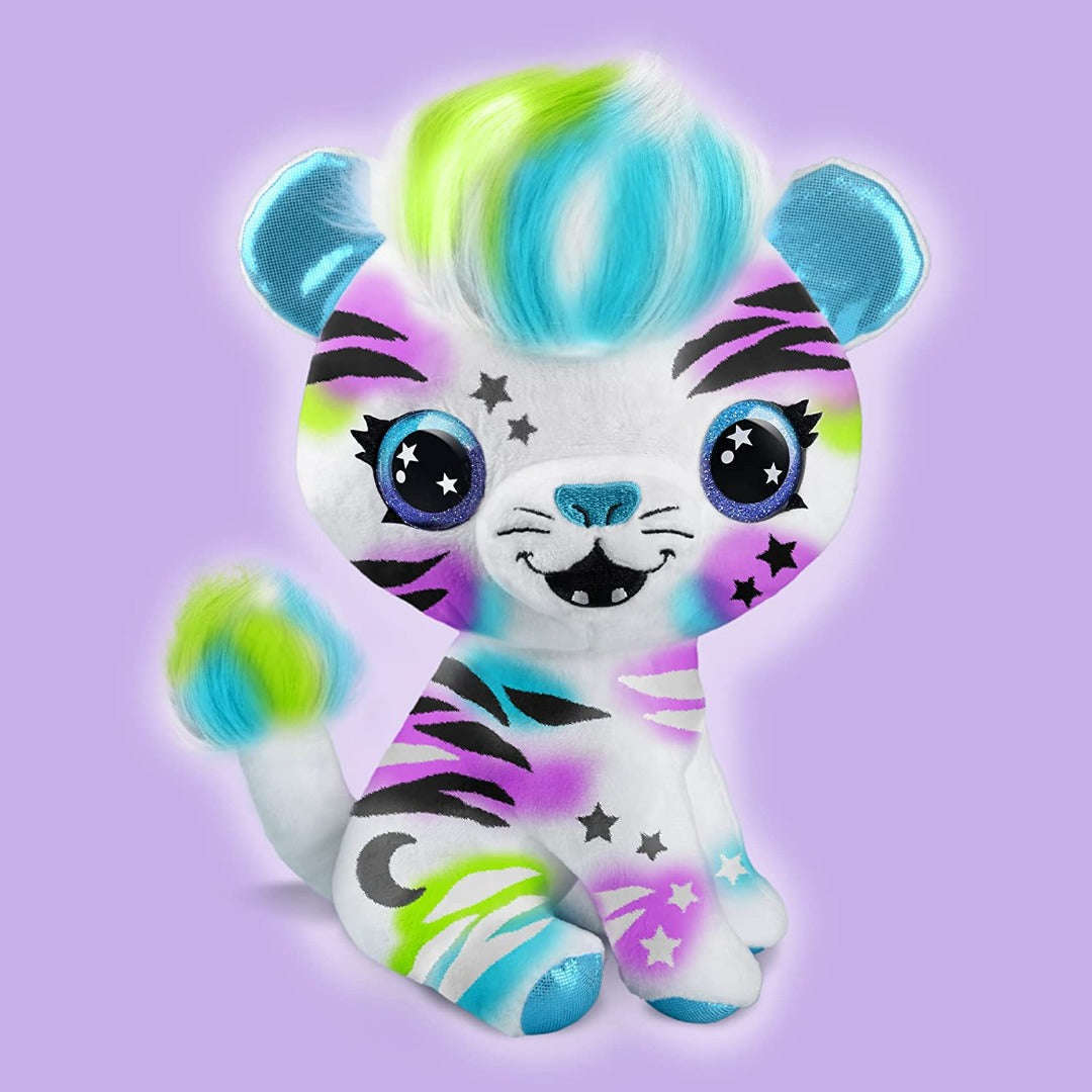 Toys N Tuck:Airbrush Plush - Wildcat Leopard,Airbrush Plush