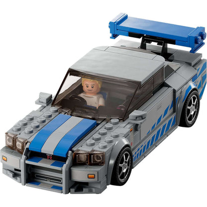 Toys N Tuck:Lego 76917 Speed Champions 2 Fast 2 Furious Nissan Skyline GT-R (R34),Lego Speed Champions