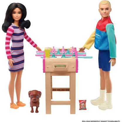 Toys N Tuck:Barbie Indoor Furniture Table Football,Barbie