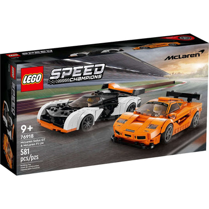 Toys N Tuck:Lego 76918 Speed Champions McLaren Solus GT And McLaren F1 LM,Lego Speed Champions