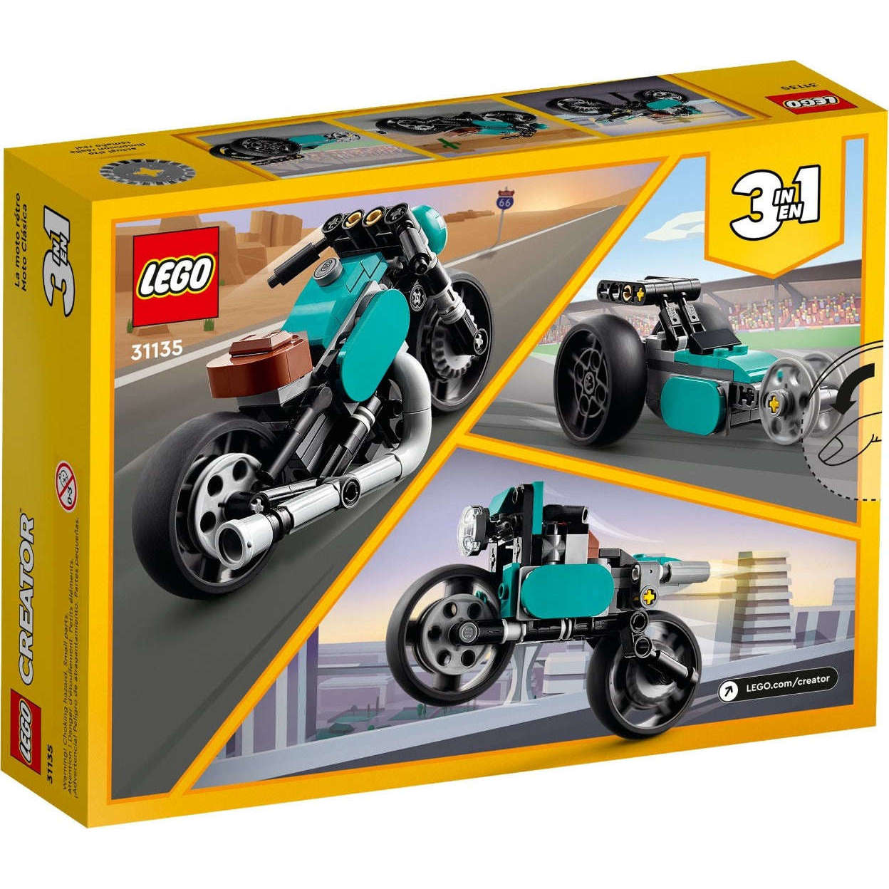 Toys N Tuck:Lego 31135 Creator Vintage Motorcycle,Lego Creator