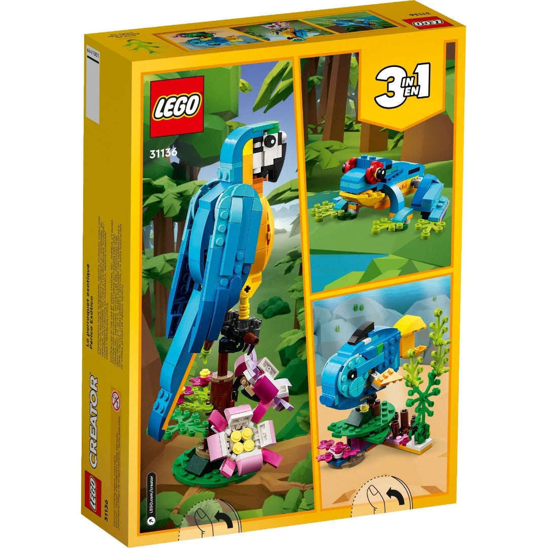 Toys N Tuck:Lego 31136 Creator Exotic Parrot,Lego Creator