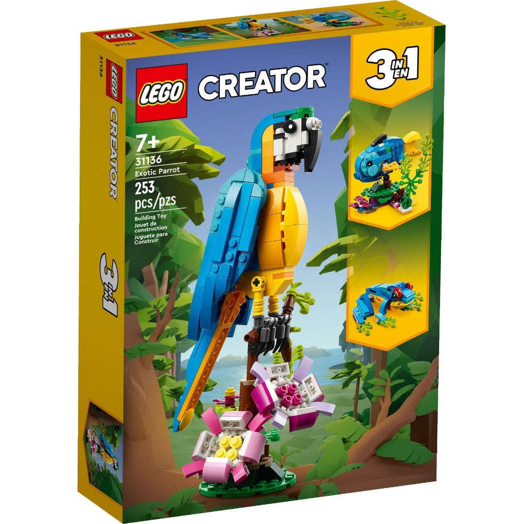 Toys N Tuck:Lego 31136 Creator Exotic Parrot,Lego Creator