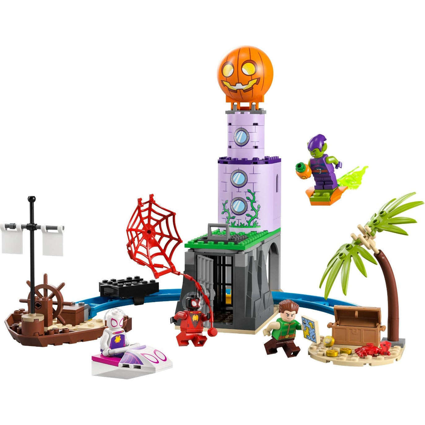 Toys N Tuck:Lego 10790 Marvel Team Spidey At Green Goblin's Lighthouse,Lego Marvel