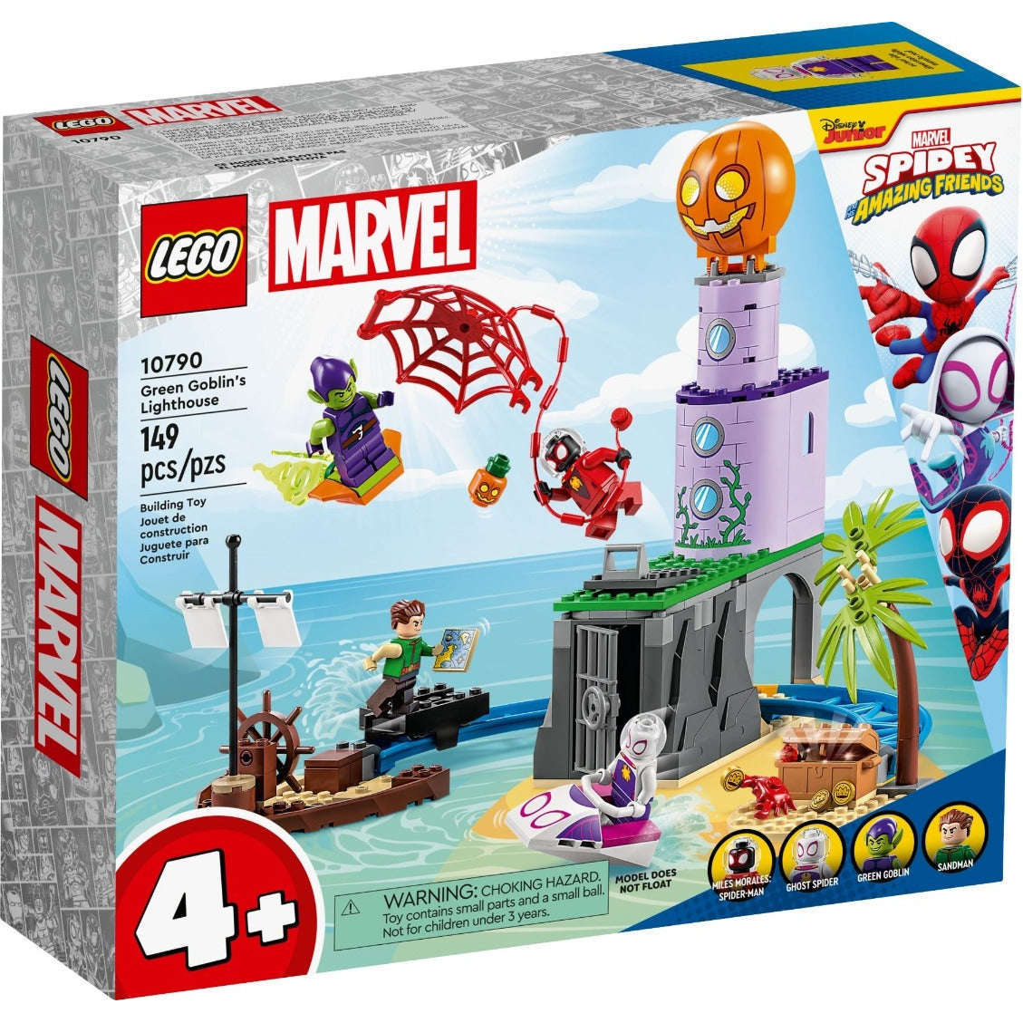 Toys N Tuck:Lego 10790 Marvel Team Spidey At Green Goblin's Lighthouse,Lego Marvel