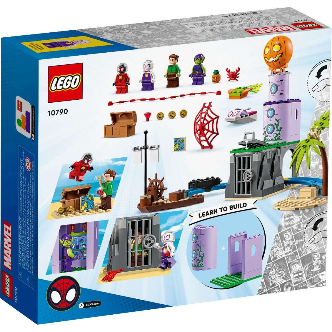 Toys N Tuck:Lego 10790 Marvel Team Spidey At Green Goblin's Lighthouse,Lego Marvel