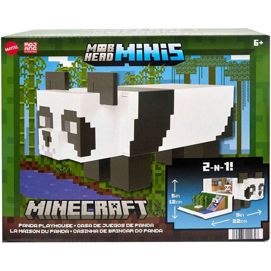 Toys N Tuck:Minecraft Mob Heads Minis Panda Playhouse,Minecraft