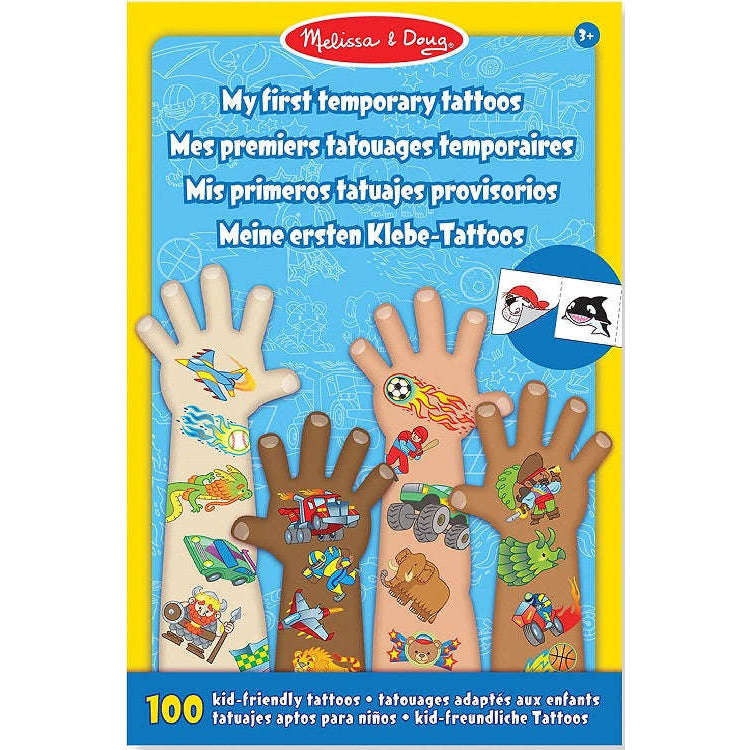 Toys N Tuck:Melissa & Doug My First Temporary Tattoos,Melissa