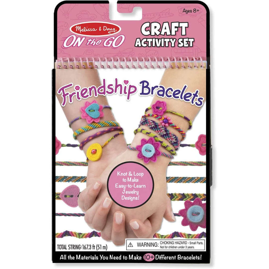 Toys N Tuck:Melissa & Doug On-the-Go Crafts - Friendship Bracelets,Melissa