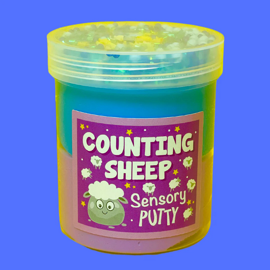 Toys N Tuck:Counting Sheep Sensory Putty,Slime Party UK