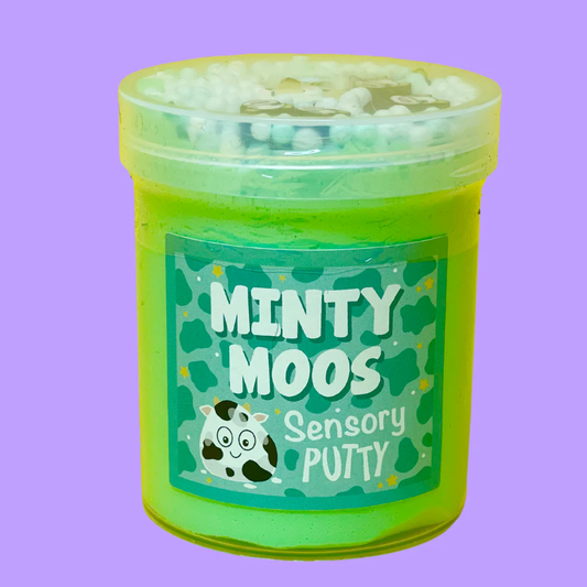 Toys N Tuck:Minty Moos Sensory Putty,Slime Party UK