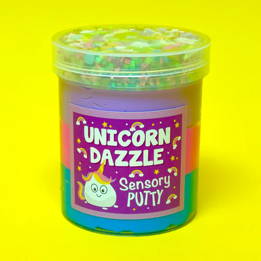 Toys N Tuck:Unicorn Dazzle Sensory Putty,Slime Party UK