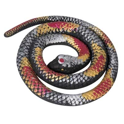 Toys N Tuck:Rubber Snake (Silver),HTI
