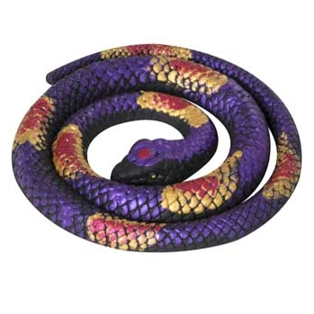 Toys N Tuck:Rubber Snake (Purple),HTI
