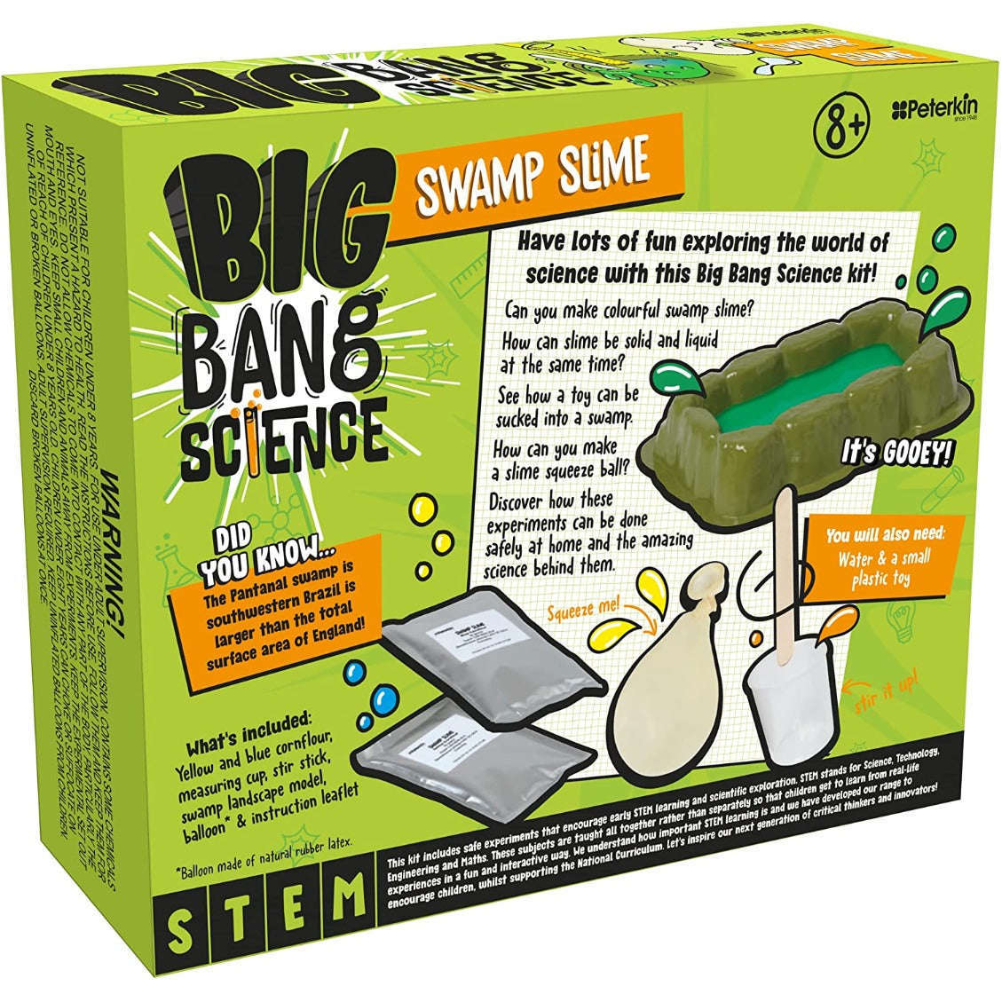Toys N Tuck:Big Bang Science - Swamp Slime,Big Bang Science