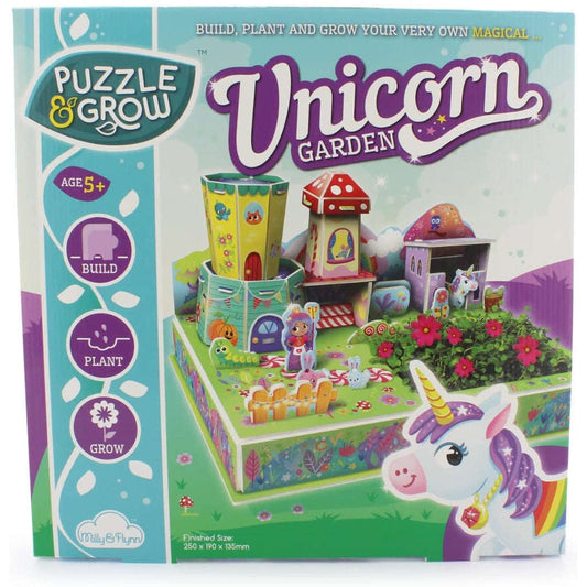 Toys N Tuck:Puzzle And Grow Unicorn Garden,Puzzle And Grow