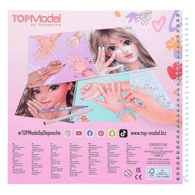 Toys N Tuck:Depesche Top Model Hand Design,Top Model