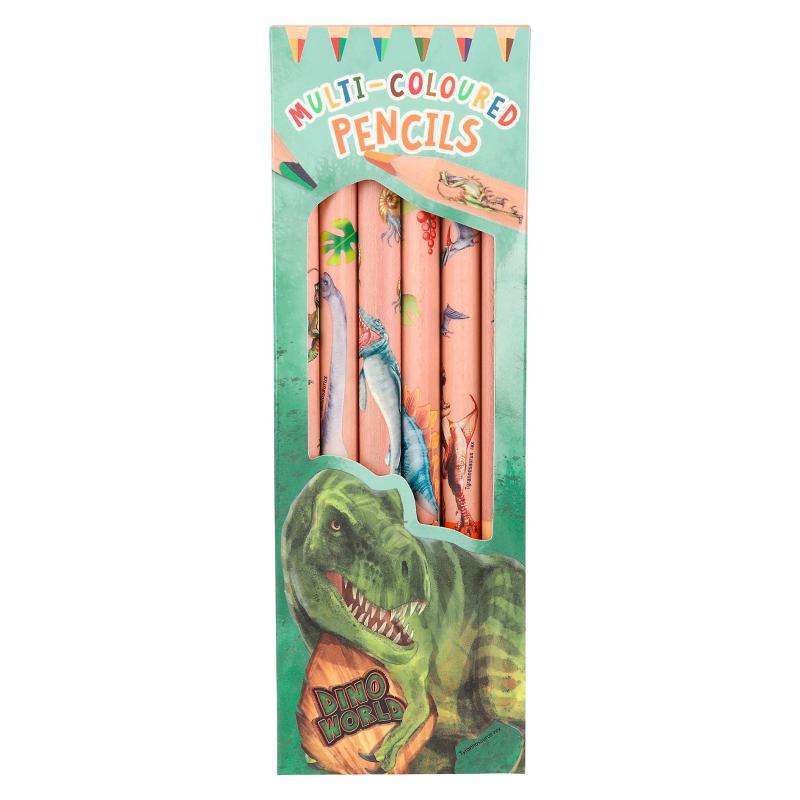Toys N Tuck:Dino World Multi coloured pencils,Dino World