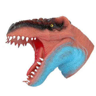 Toys N Tuck:Dino World T-Rex Handpuppet - Brown,Dino World