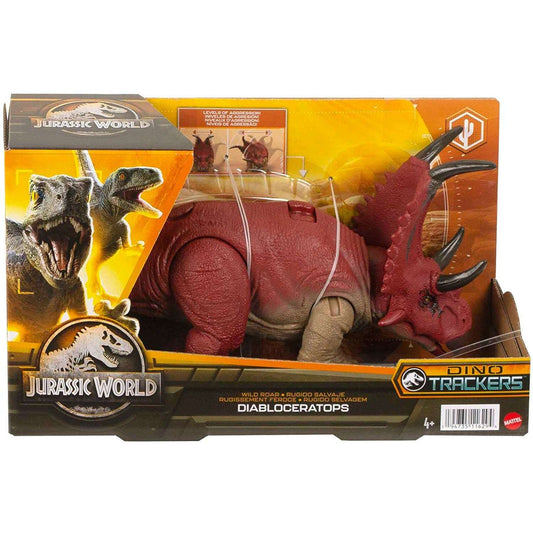 Toys N Tuck:Jurassic World Wild Roar Diabloceratops,Jurassic World