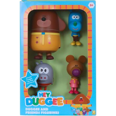 Toys N Tuck:Hey Duggee 4 Figurine Pack,Hey Duggee