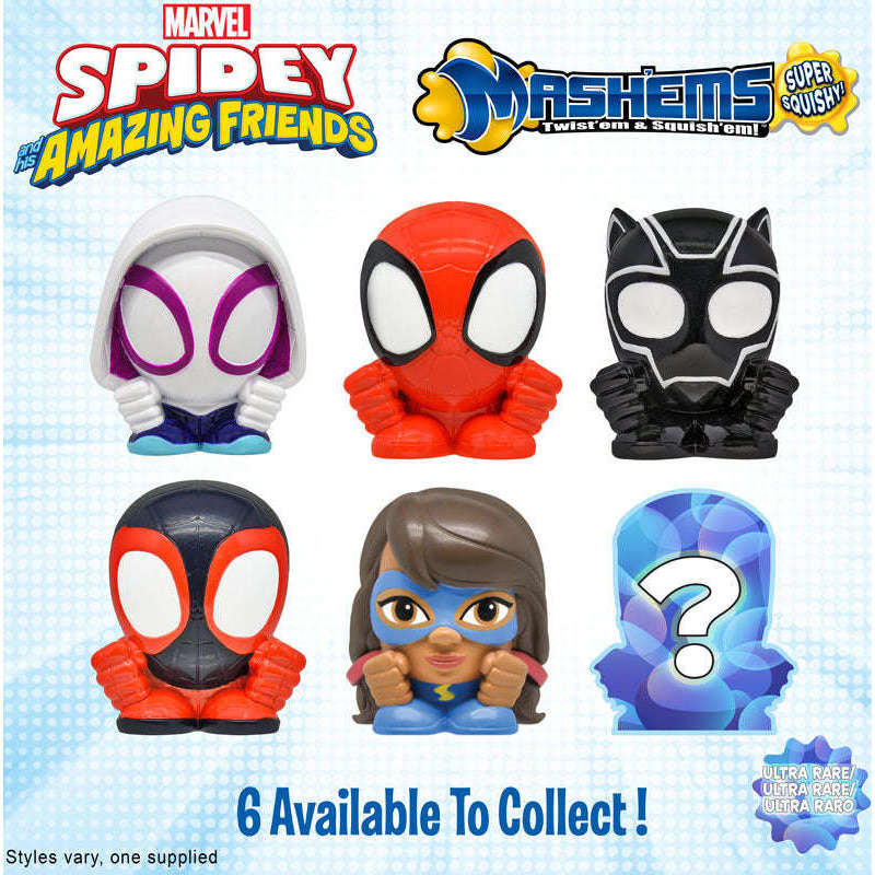 Toys N Tuck:Mash'ems - Spidey And His Amazing Friends (Series 2),Mash'ems