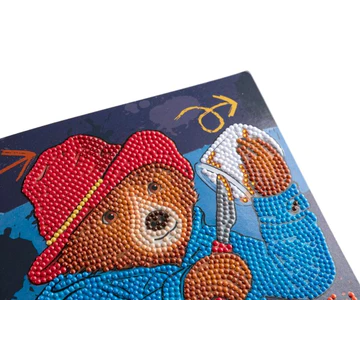 Toys N Tuck:Crystal Art Card Kit - Paddington Marmalade Sandwich,Paddington