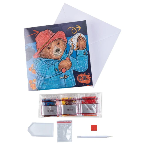 Toys N Tuck:Crystal Art Card Kit - Paddington Marmalade Sandwich,Paddington