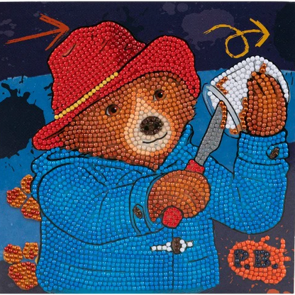 Toys N Tuck:Crystal Art Card Kit - Paddington Marmalade Sandwich,Paddington