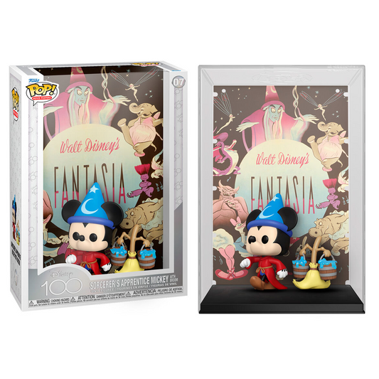 Toys N Tuck:Pop! Vinyl - Disney 100 - Sorcerer's Apprentice Mickey With Broom 07,Disney