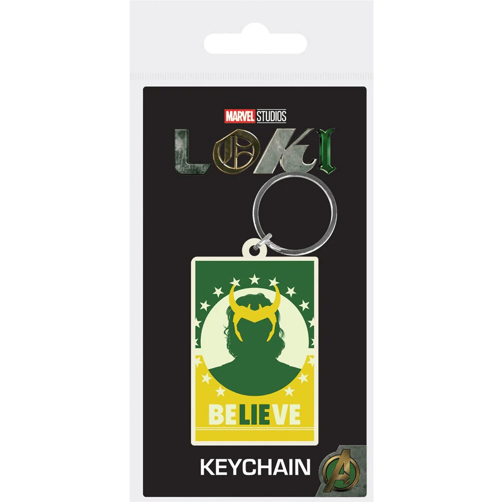 Toys N Tuck:Rubber Keychain - Loki S1 (Believe),Marvel