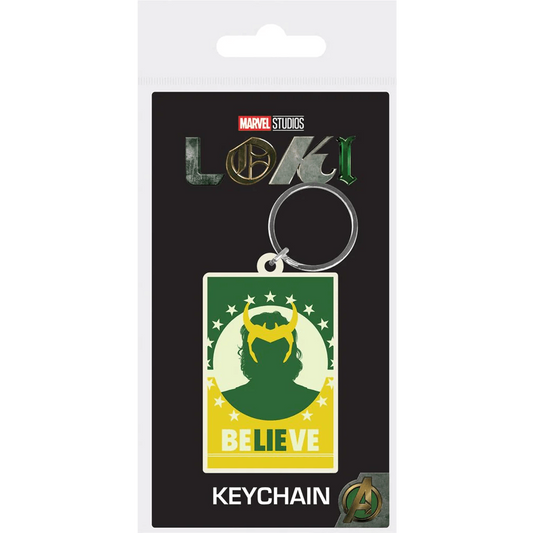 Toys N Tuck:Rubber Keychain - Loki S1 (Believe),Marvel