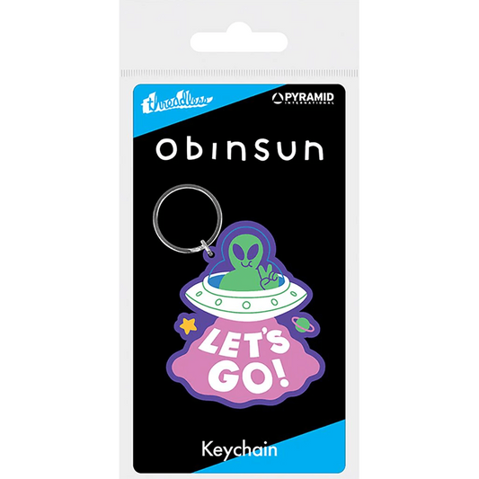 Toys N Tuck:Rubber Keychain - Obinsun (Let's Go UFO),Obinsun