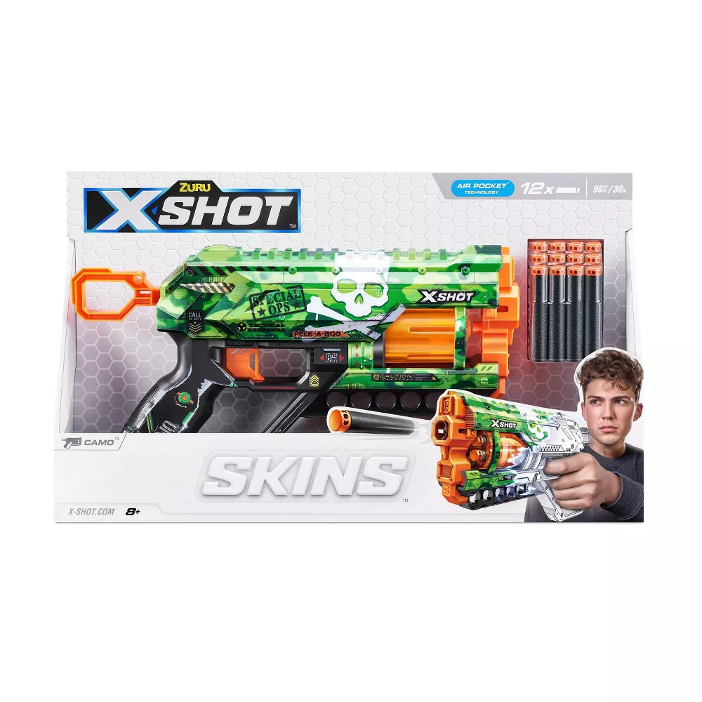 Toys N Tuck:X Shot Skins Griefer - Camo,X Shot