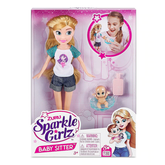 Toys N Tuck:Sparkle Girlz Baby Sitter,Sparkle Girlz
