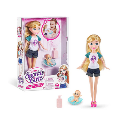 Toys N Tuck:Sparkle Girlz Baby Sitter,Sparkle Girlz