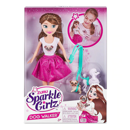 Toys N Tuck:Sparkle Girlz Dog Walker,Sparkle Girlz