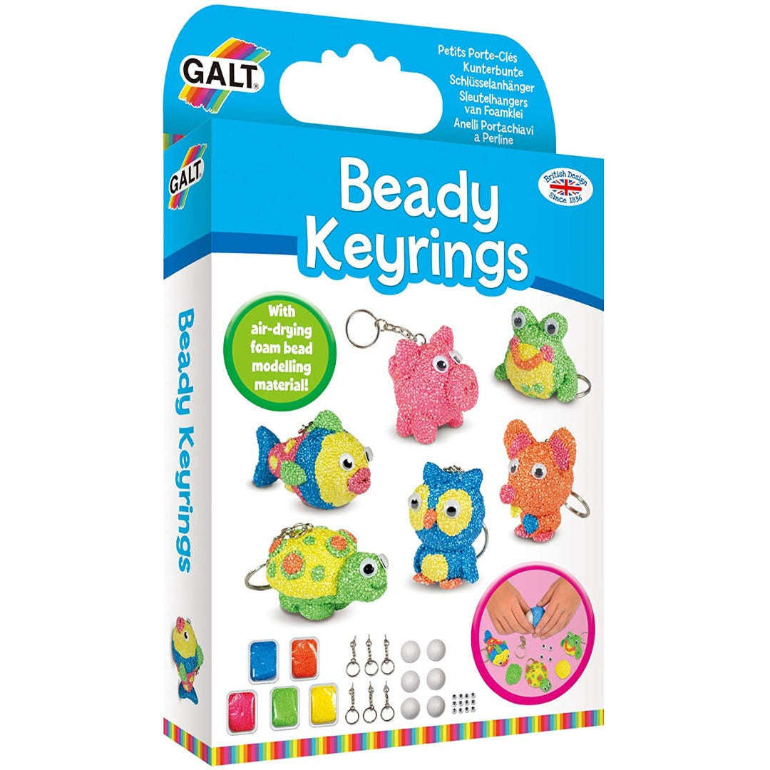 Toys N Tuck:Galt Beady Keyrings,Galt