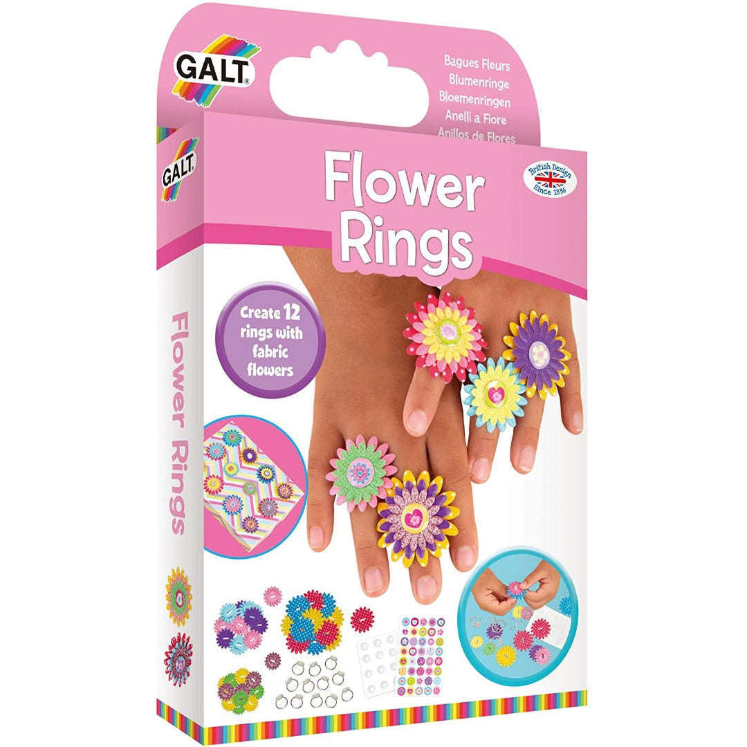 Toys N Tuck:Galt Flower Rings,Galt