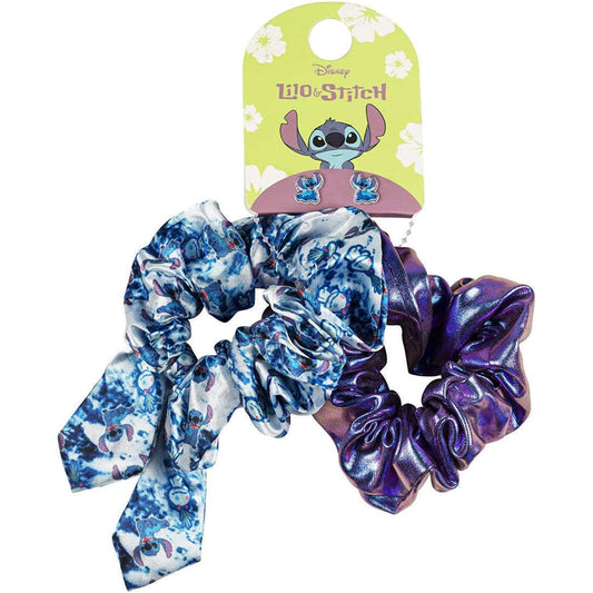 Toys N Tuck:Disney Stitch Stud Earring and Scrunchie Set,Disney