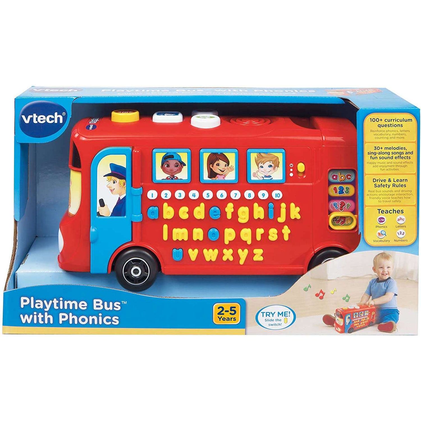 Toys N Tuck:Vtech Playtime Bus With Phonics,Vtech
