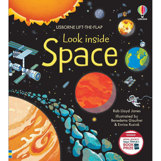 Toys N Tuck:Usborne Books - Look Inside Space,Usborne Books
