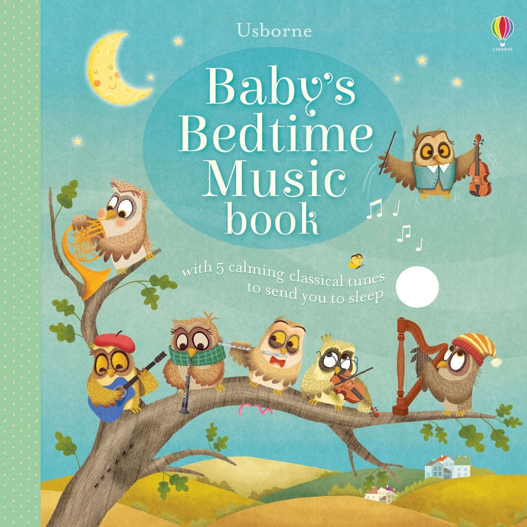 Toys N Tuck:Usborne Books - Baby's Bedtime Music Book,Usborne Books